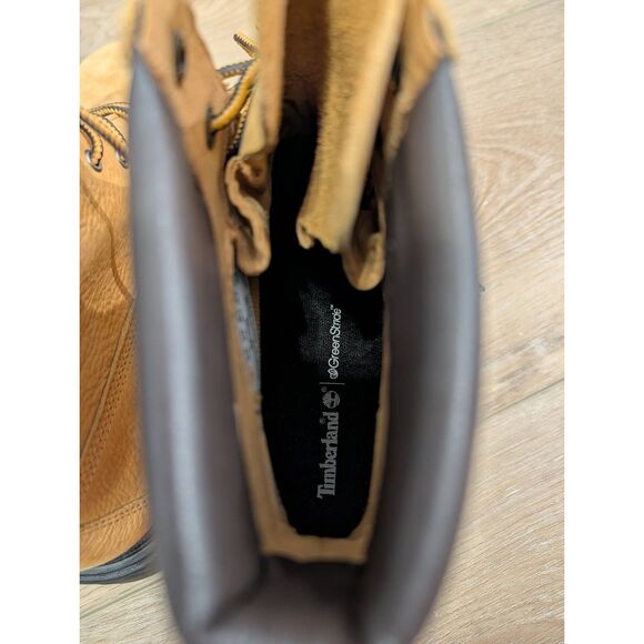 NWOB Timberland Ray City GreenStride Waterproof Boots Women’s 8.5 Wheat Nubuck - Picture 8 of 11